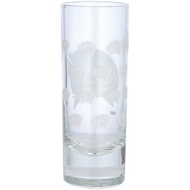 Columbus Blue Jackets 2.5oz. Satin-Etched Tall Shot Glass