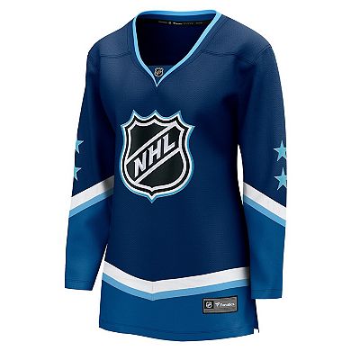 Women's Fanatics Branded Blue 2022 NHL All-Star Game Western Conference Breakaway Jersey