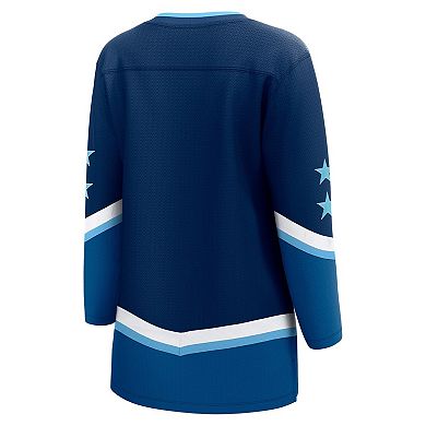 Women's Fanatics Branded Blue 2022 NHL All-Star Game Western Conference Breakaway Jersey