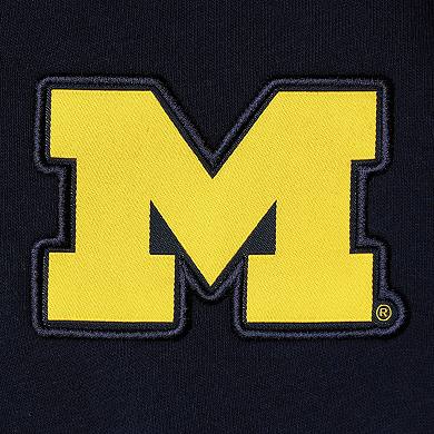 Men's Nike Navy Michigan Wolverines AV-15 2.0 Slim Fit Pullover Hoodie