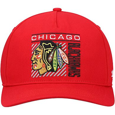 Men's '47 Red Chicago Blackhawks Reflex Hitch Snapback Hat