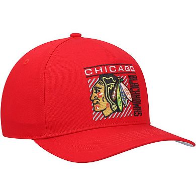 Men's '47 Red Chicago Blackhawks Reflex Hitch Snapback Hat