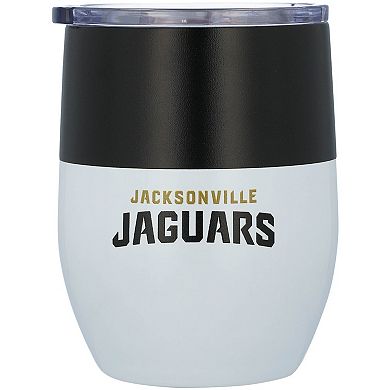 Jacksonville Jaguars 16oz. Colorblock Stainless Steel Curved Tumbler