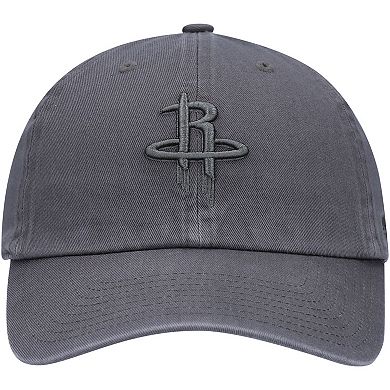 Men's '47 Charcoal Houston Rockets Team Clean Up Adjustable Hat
