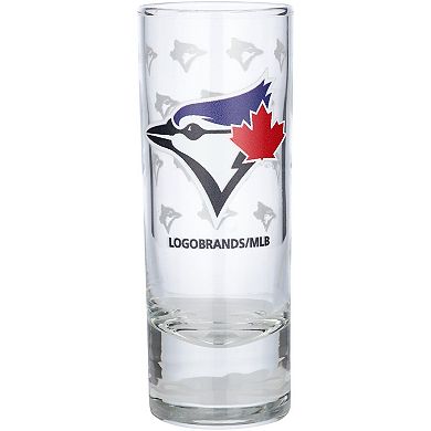 Toronto Blue Jays 2.5oz. Satin-Etched Tall Shot Glass