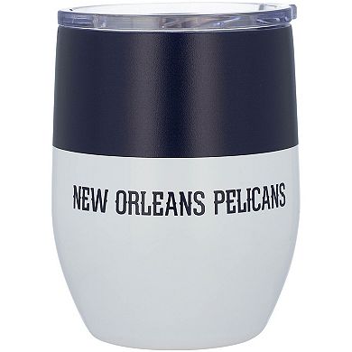 New Orleans Pelicans 16oz. Colorblock Stainless Steel Curved Tumbler