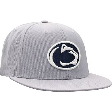Men's Top of the World Gray Penn State Nittany Lions Fitted Hat