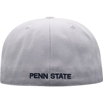 Men's Top of the World Gray Penn State Nittany Lions Fitted Hat