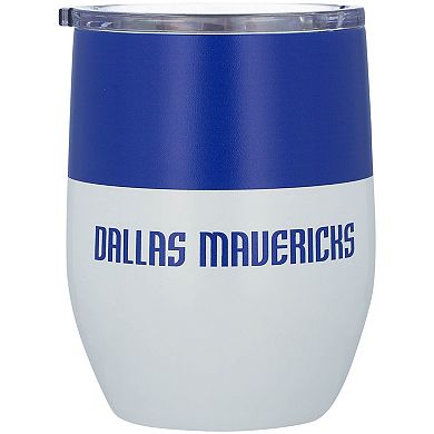 Dallas Mavericks 16oz. Colorblock Stainless Steel Curved Tumbler