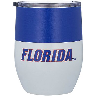 Florida Gators 16oz. Colorblock Stainless Steel Curved Tumbler