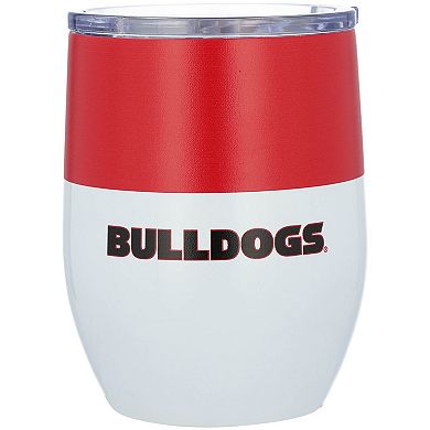 Georgia Bulldogs 16oz. Colorblock Stainless Steel Curved Tumbler