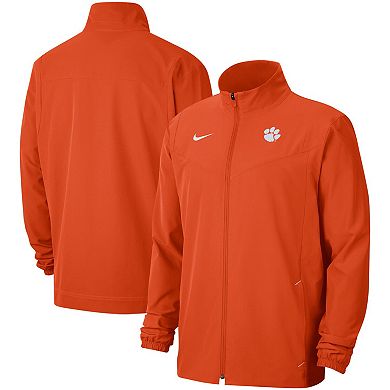 Men's Nike Orange Clemson Tigers 2021 Sideline Full-Zip Jacket