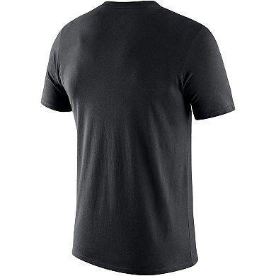 Men's Nike Black NDSU Bison Logo Stack Legend Performance T-Shirt