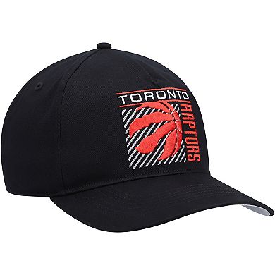 Men's '47 Black Toronto Raptors Reflex Hitch Snapback Hat