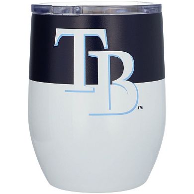 Tampa Bay Rays 16oz. Colorblock Stainless Steel Curved Tumbler