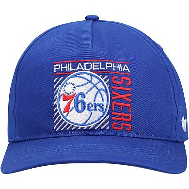 Men's '47 Royal Philadelphia 76ers Reflex Hitch Snapback Hat