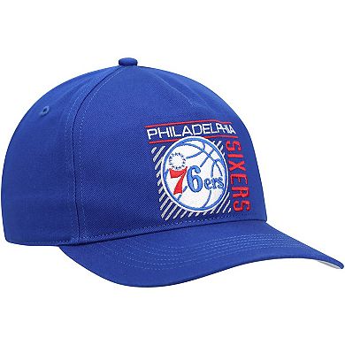 Men's '47 Royal Philadelphia 76ers Reflex Hitch Snapback Hat