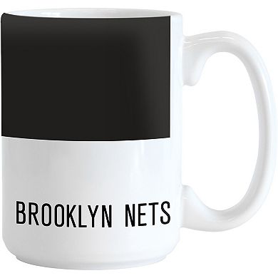 Brooklyn Nets 15oz. Colorblock Mug