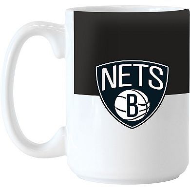 Brooklyn Nets 15oz. Colorblock Mug
