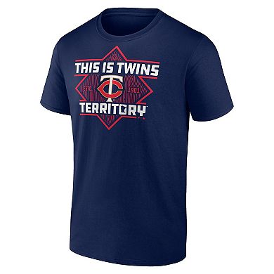 Men's Fanatics Branded Navy Minnesota Twins Hometown Collection Territory T-Shirt