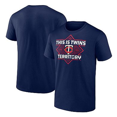 Men's Fanatics Branded Navy Minnesota Twins Hometown Collection Territory T-Shirt