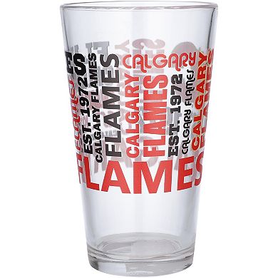 Calgary Flames 16oz. Team Spirit Pint Glass