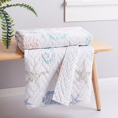 Levtex Home Blue Sea Quilted Throw