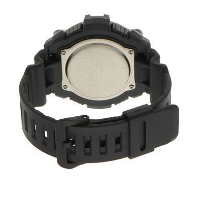 Mens Casio Round Black Digital Watch - WS1300H-1AV