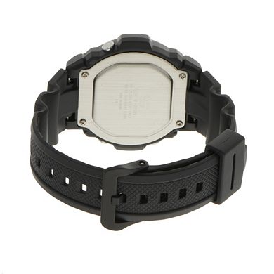 Men's Casio Orange & Black Digital Chronograph Watch - W219H-4AV