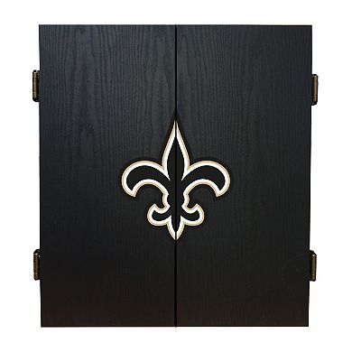 New Orleans Saints Fan???s Choice Dartboard Set