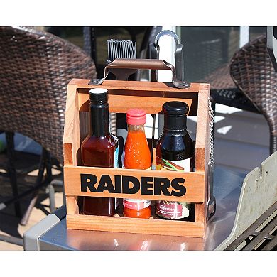 Las Vegas Raiders BBQ Caddy