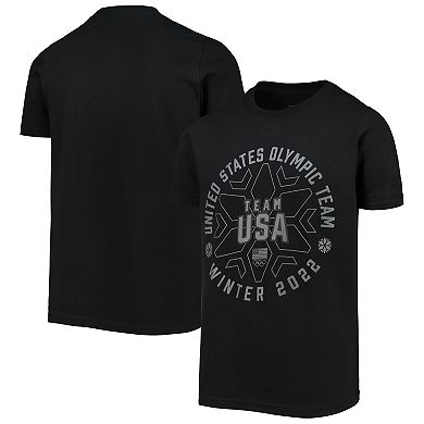 Youth Black Team USA Each Athlete Is Unique T-Shirt