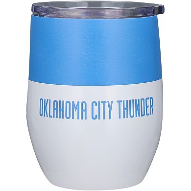 Oklahoma City Thunder 16oz. Colorblock Stainless Steel Curved Tumbler