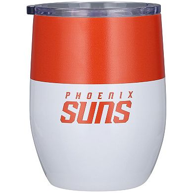 Phoenix Suns 16oz. Colorblock Stainless Steel Curved Tumbler