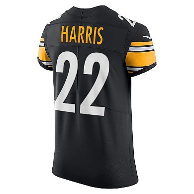 Men's Nike Najee Harris Black Pittsburgh Steelers Vapor Elite Jersey