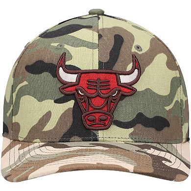 Men's Mitchell & Ness Camo Chicago Bulls Woodland Desert Snapback Hat