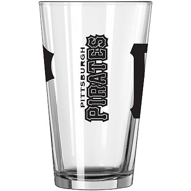 Pittsburgh Pirates Letterman Logo 16oz. Pilsner Glass