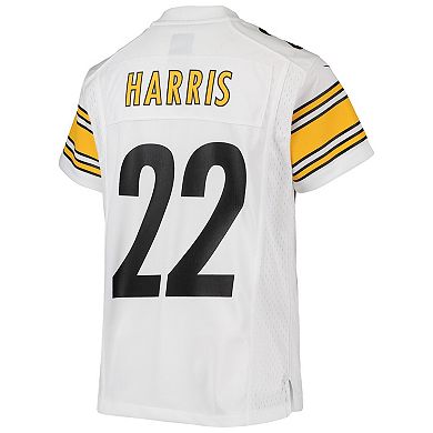 Youth Nike Najee Harris White Pittsburgh Steelers Game Jersey