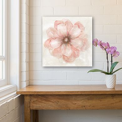 COURTSIDE MARKET Pink Posy II Canvas Wall Art