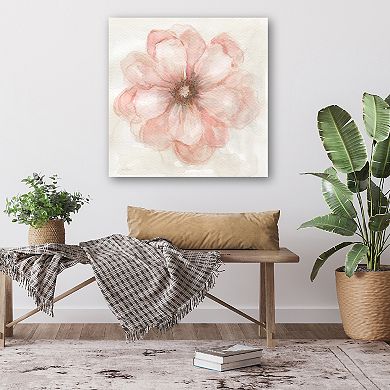 COURTSIDE MARKET Pink Posy II Canvas Wall Art