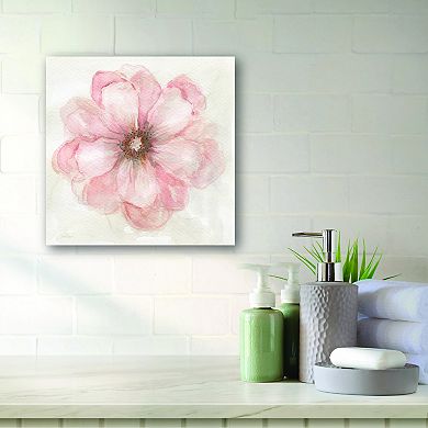 COURTSIDE MARKET Pink Posy II Canvas Wall Art