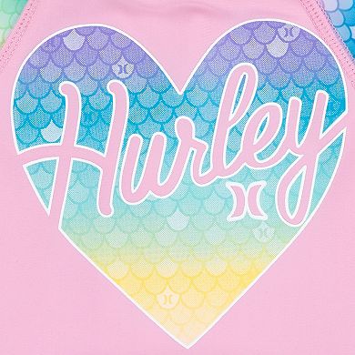 Baby Girl Hurley Tutu One-Piece Rashguard 