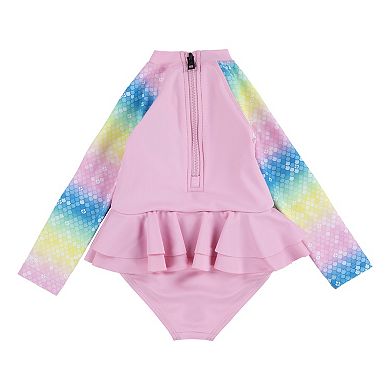 Baby Girl Hurley Tutu One-Piece Rashguard 