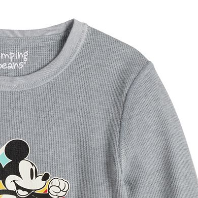Boys 4-12 Disney Mickey Mouse Adaptive Long Sleeve Thermal Graphic Tee by Jumping Beans®