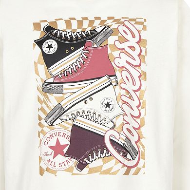 Girls 7-16 Converse High Top Graphic Tee