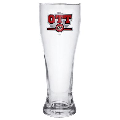 Ottawa Senators Letterman Logo 16oz. Pilsner Glass