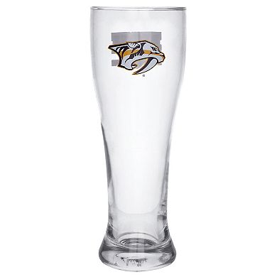 Nashville Predators Letterman Logo 16oz. Pilsner Glass