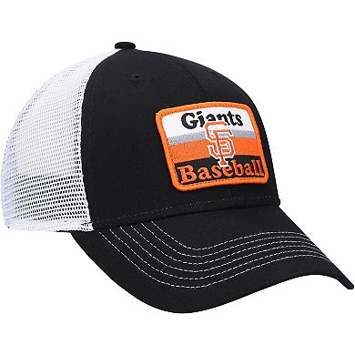 Youth '47 Black San Francisco Giants Ramble MVP Trucker Snapback Hat