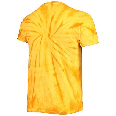 Men's Mitchell & Ness Gold LA Galaxy Since '96 Tie-Dye T-Shirt