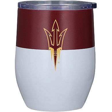 Arizona State Sun Devils 16oz. Colorblock Stainless Steel Curved Tumbler